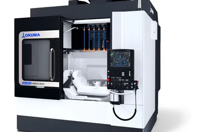 Okuma GENOS M560V-5AX CNC machine