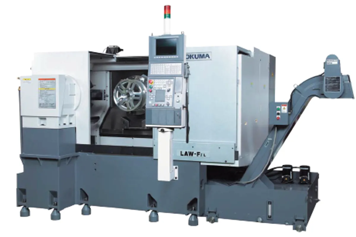 Okuma LAW-F II CNC machine