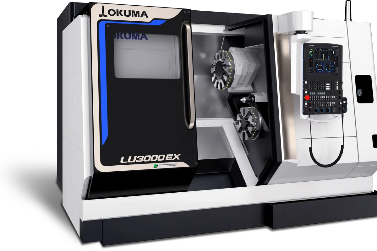 Okuma LU3000 EX CNC machine