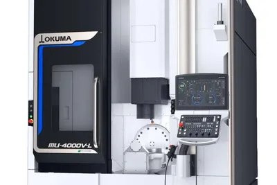 Okuma MU-4000V CNC machine
