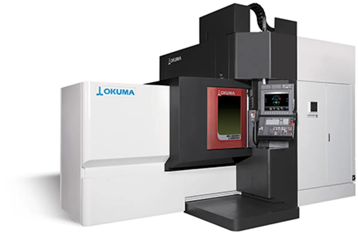Okuma MU-8000V Laser EX CNC machine