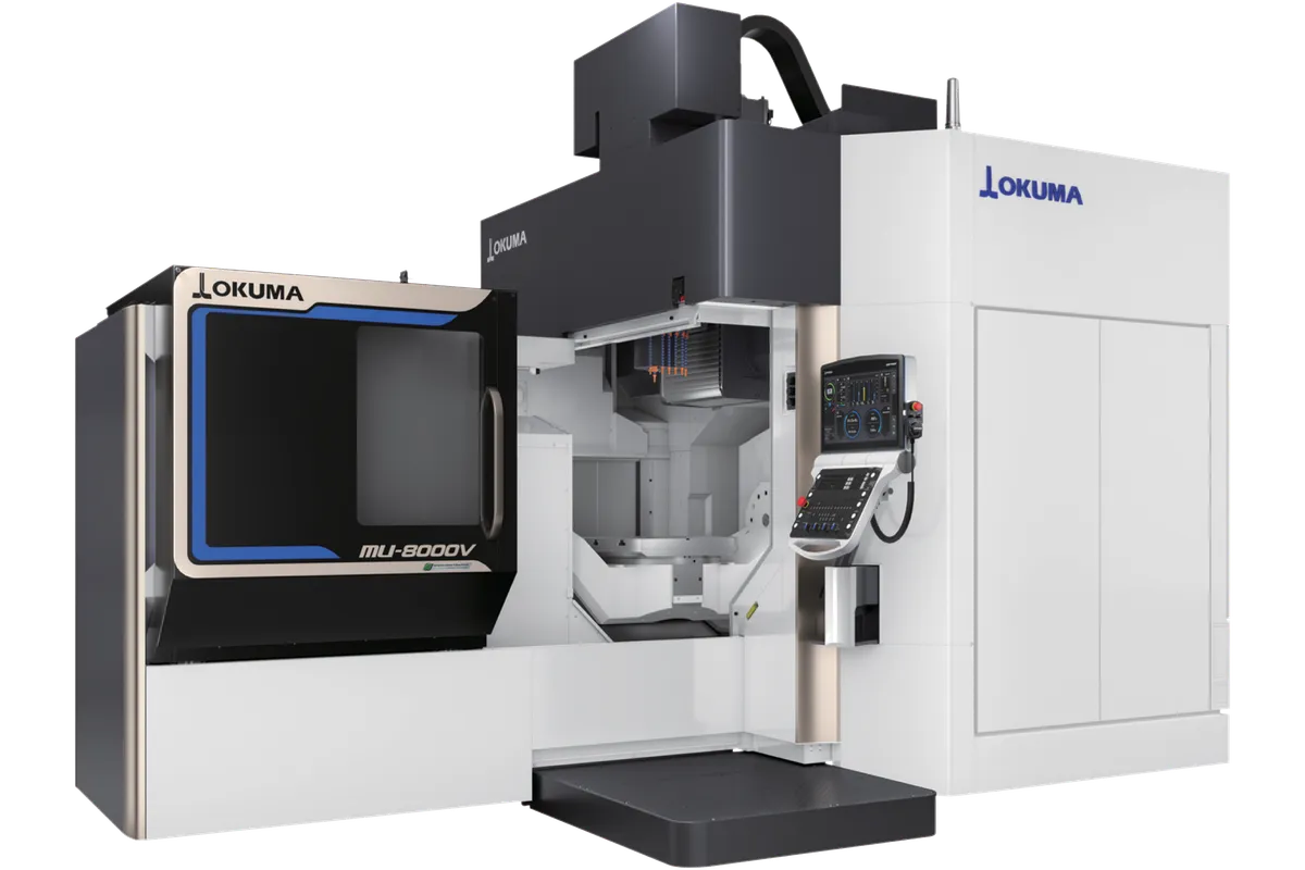 Okuma MU-8000V CNC machine