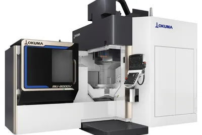 Okuma MU-8000V CNC machine