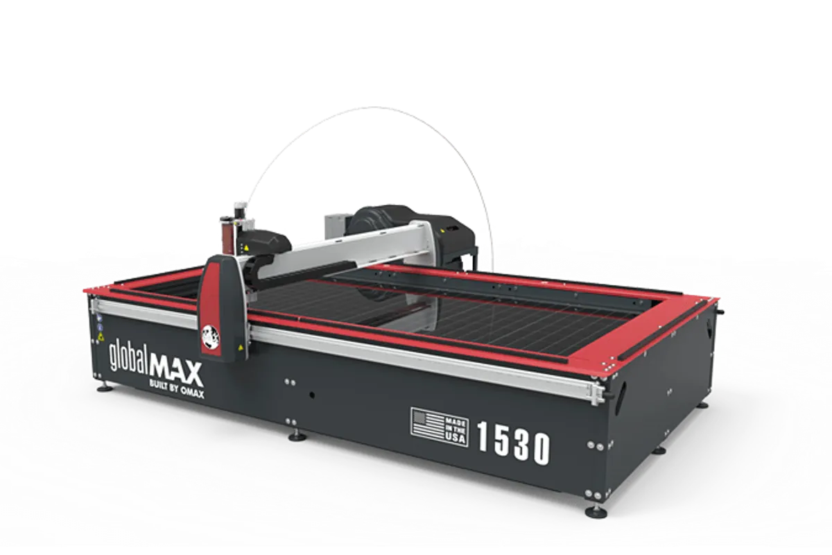 OMAX GlobalMax 1530 CNC Waterjet Cutting