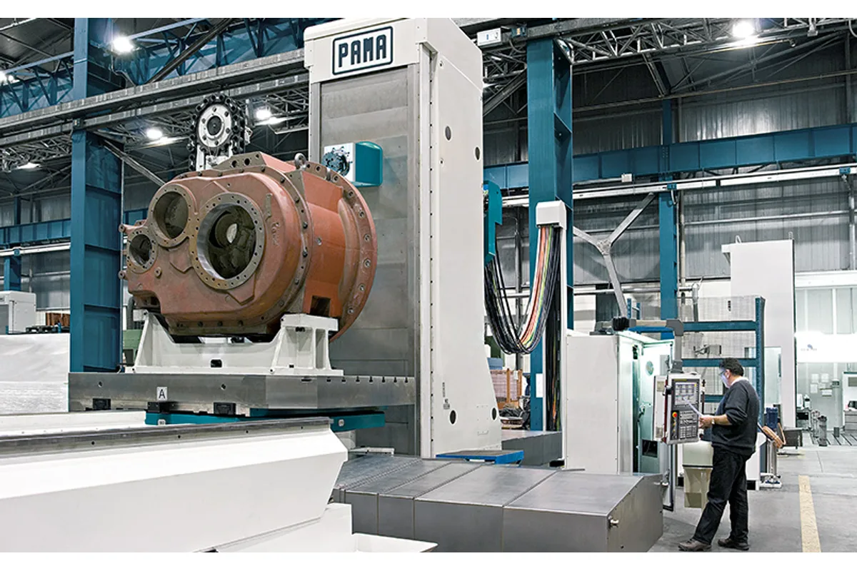 PAMA Speedmat T-type boring and milling center (Speedmat series)