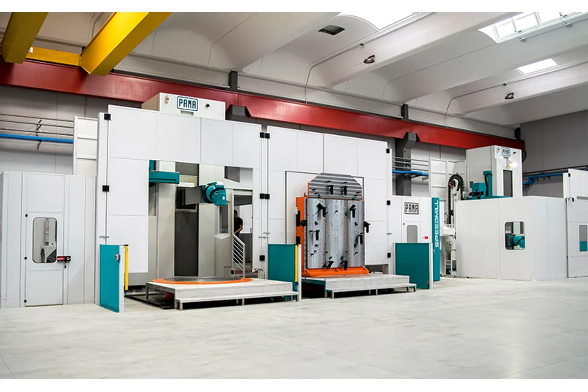 PAMA Speedmill horizontal floor type milling machine (Speedmill series)