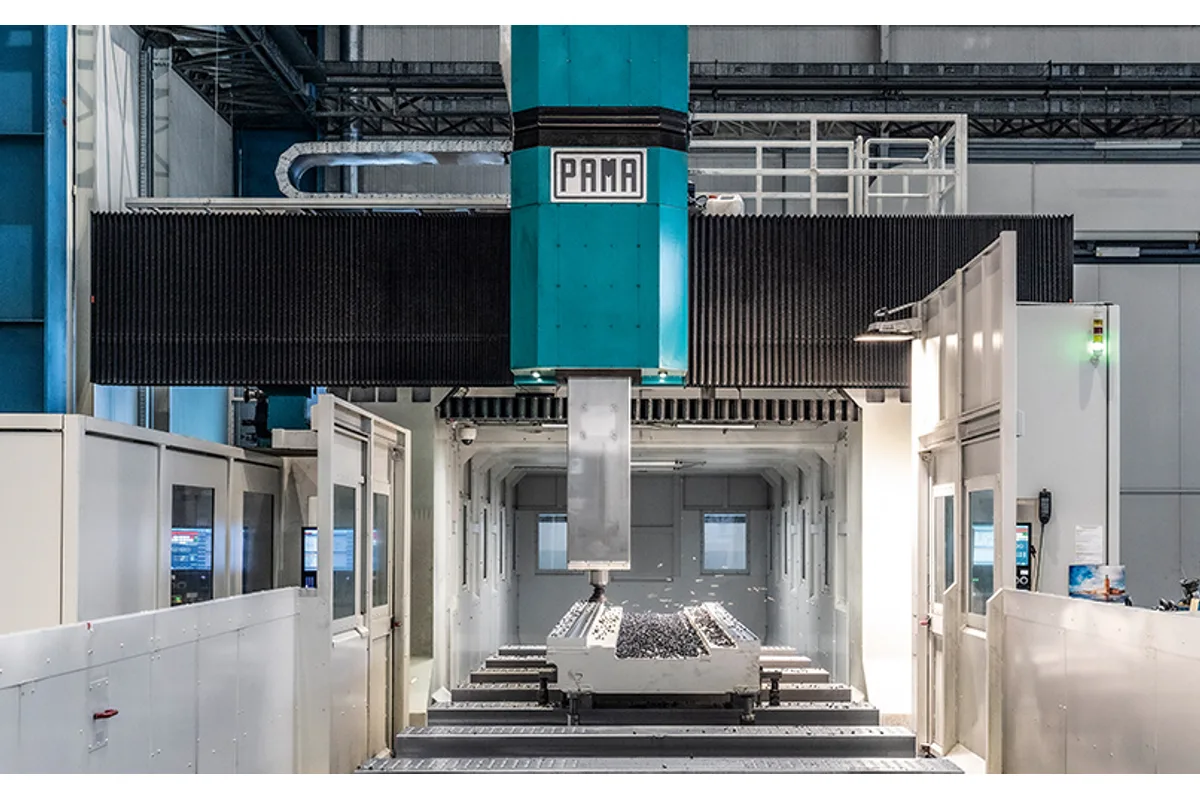 PAMA Vertiram TT travelling table vertical machining center (Vertiram TT series)