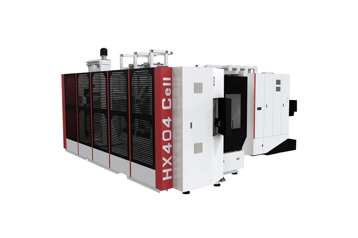 Quaser HX404 Cell horizontal machining center with pallet storage