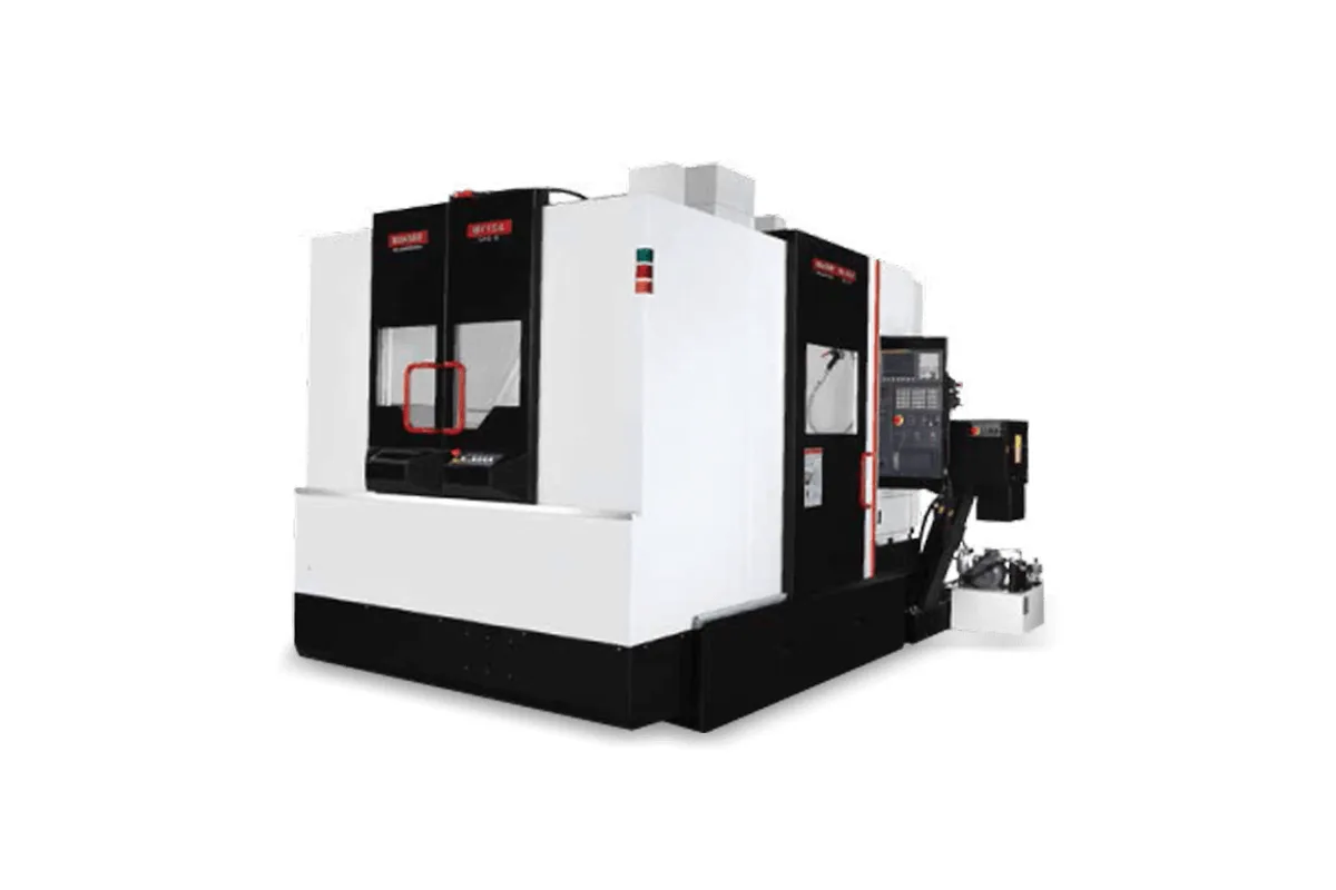 Quaser MV154APC vertical machining center with pallet changer