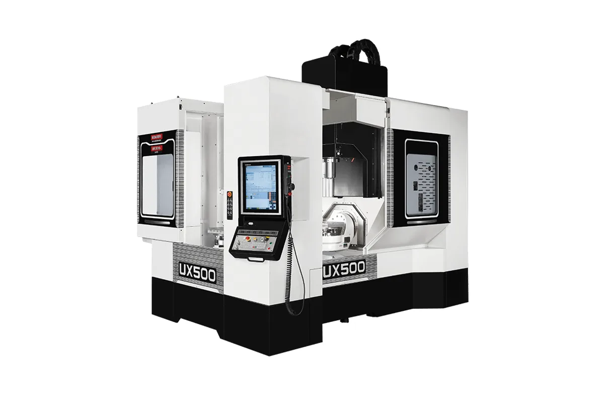 Quaser UX500APC 5-axis machining center with pallet changer