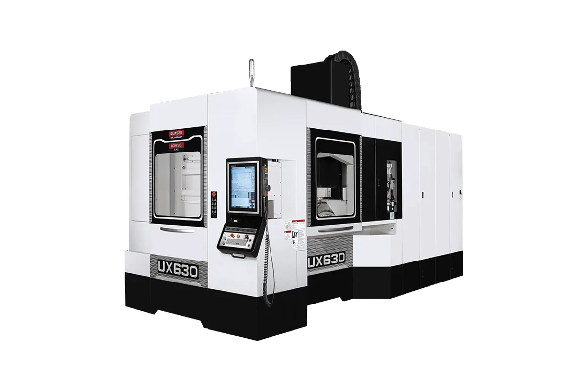 Quaser UX630APC 5-axis machining center with pallet changer