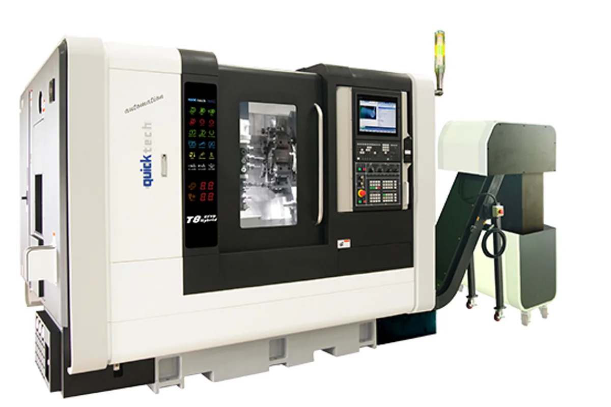 Quicktech T8 Hybrid-Y CNC turning center