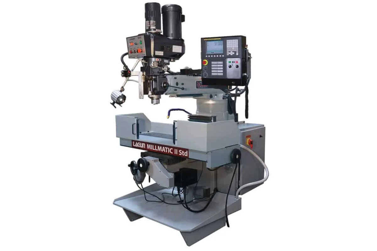 Republic Lagun Millmatic II CNC vertical knee mill