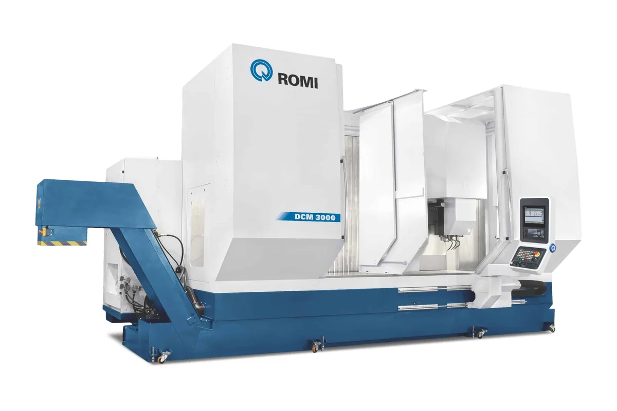 ROMI DCM 3000 moving-column vertical machining center