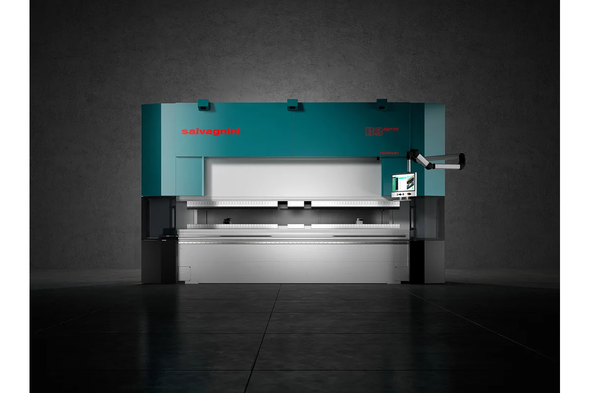 Salvagnini B3 AU-TO press brake with automatic tool change (B3 AU-TO series)