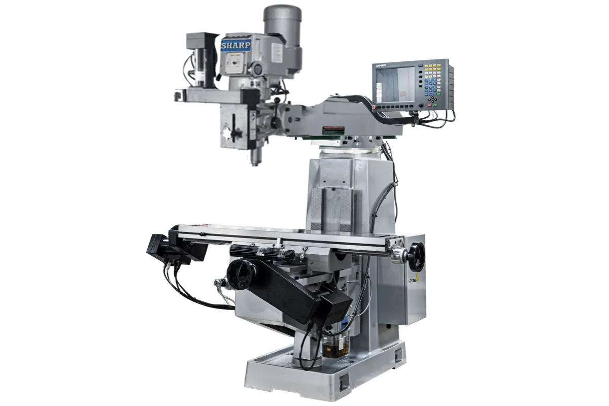 Sharp TMV-1-MP-3 CNC knee mill