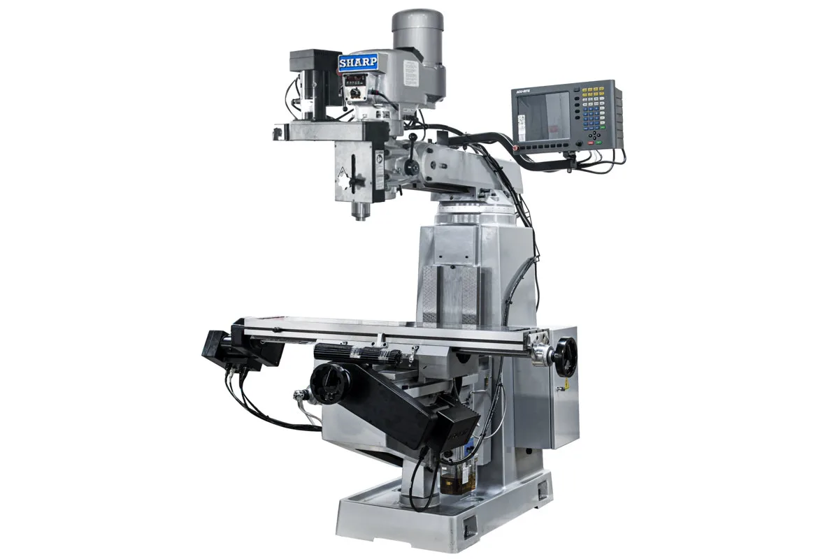 Sharp TMV-DVS-MP-3 CNC knee mill