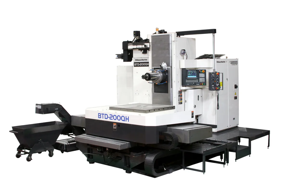 Shibaura Machine BTD-200QS table-type horizontal boring machine