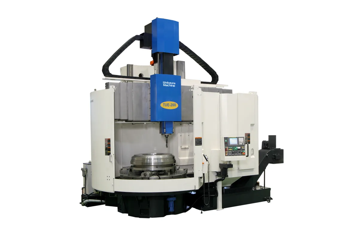 Shibaura Machine TUE-200(S) vertical boring and turning mill