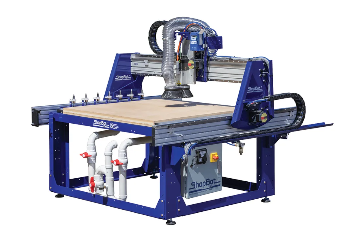 ShopBot Carolina ATC CNC router with tool bar