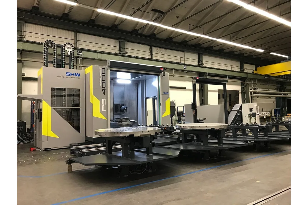 SHW PowerSpeed 4000 travelling column milling machine