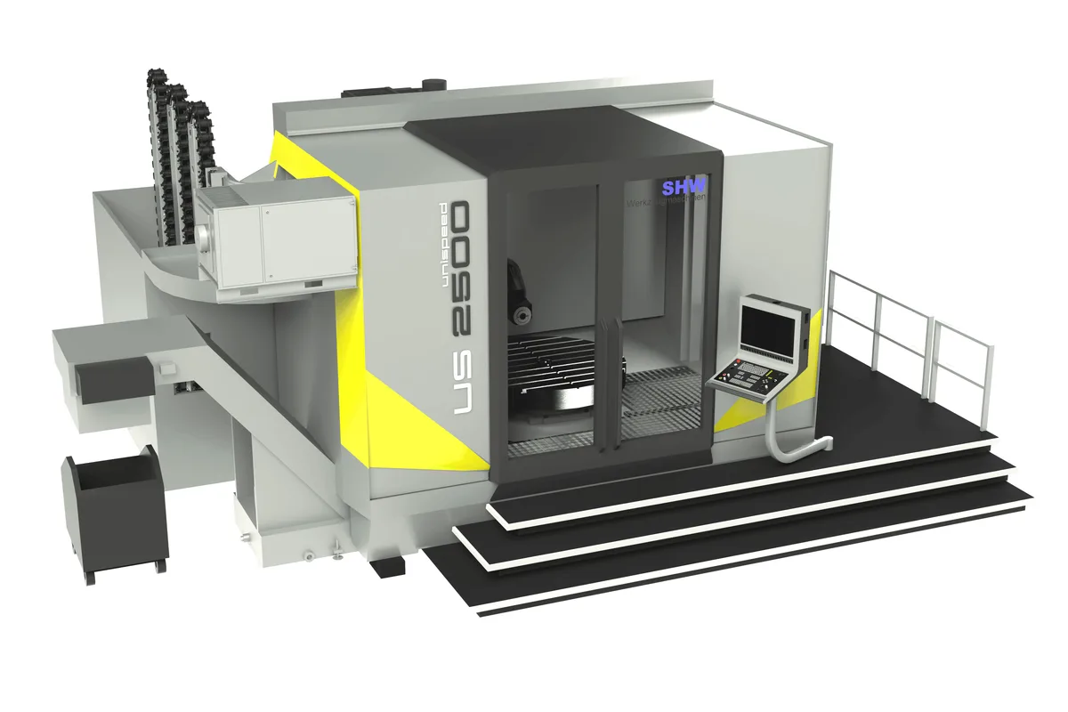 SHW UniSpeed 2500 machining center
