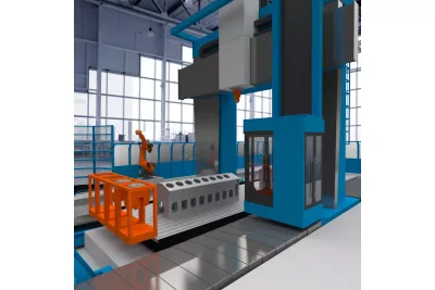 Škoda Machine Tool WPA CNC machine