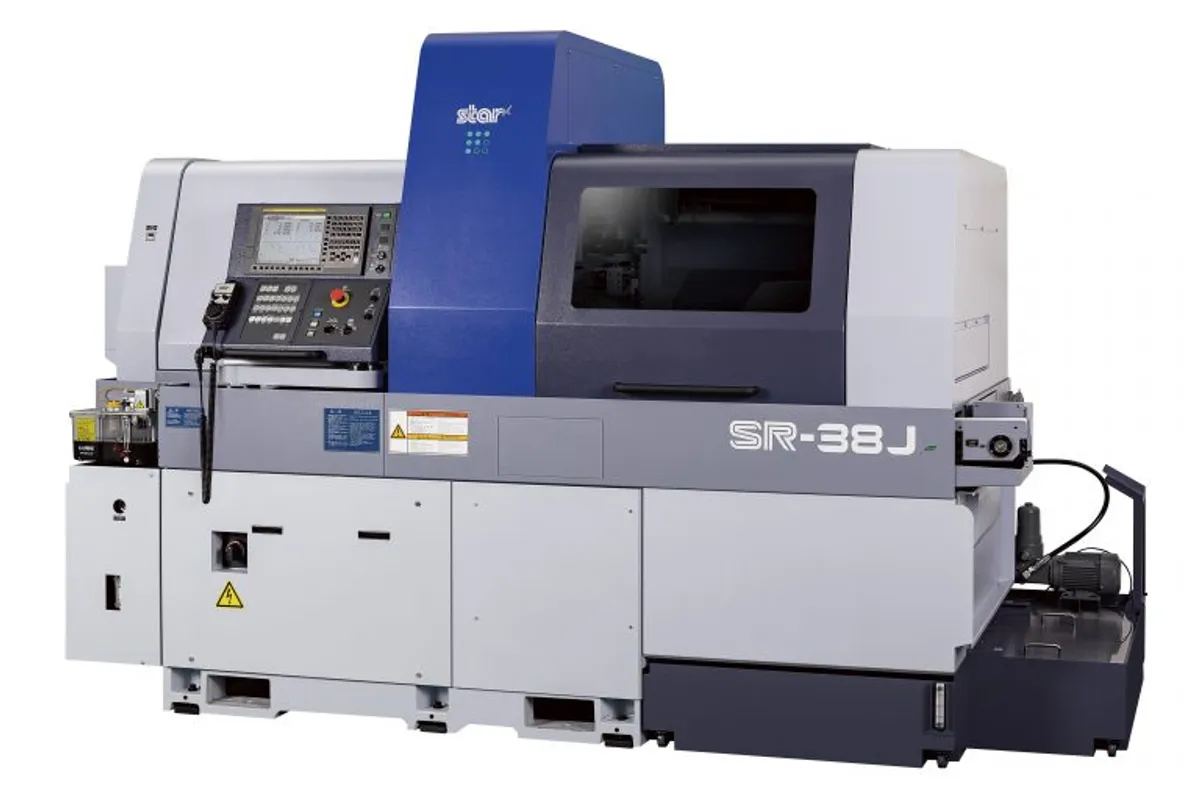 Star SR-38J Swiss-Type Lathes