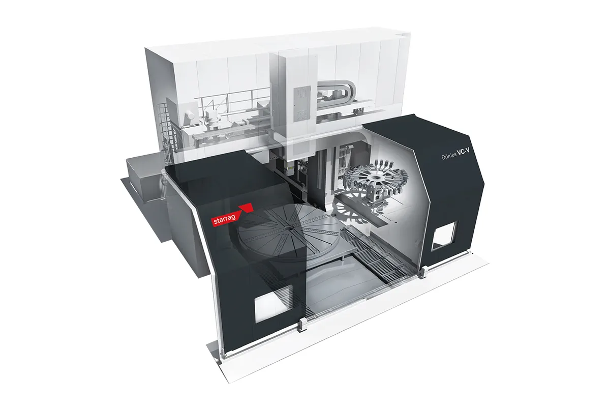 Starrag Dorries VC-V Series CNC machine