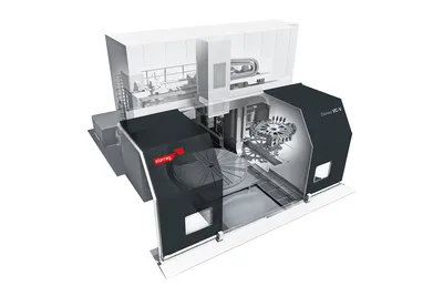 Starrag Dorries VC-V Series CNC machine