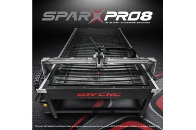 STV CNC SparX PRO 8 CNC machine