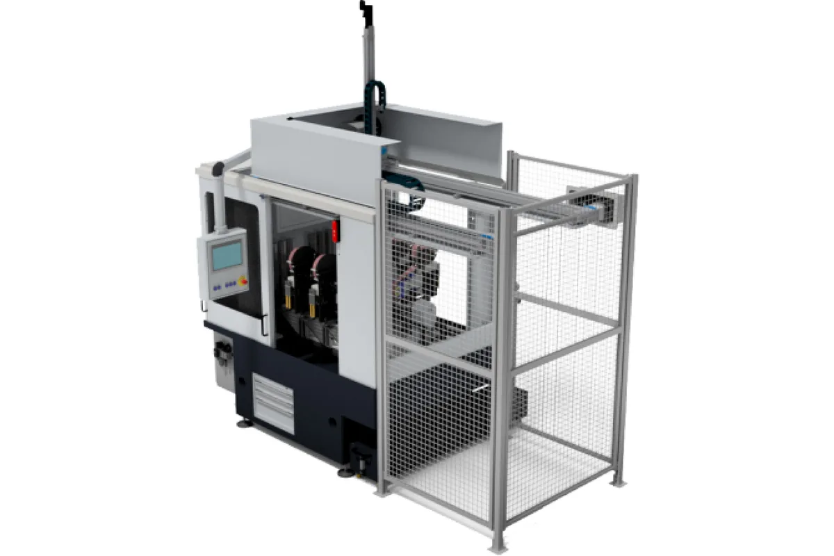 Thielenhaus CUBE evo belt finishing machine for shafts