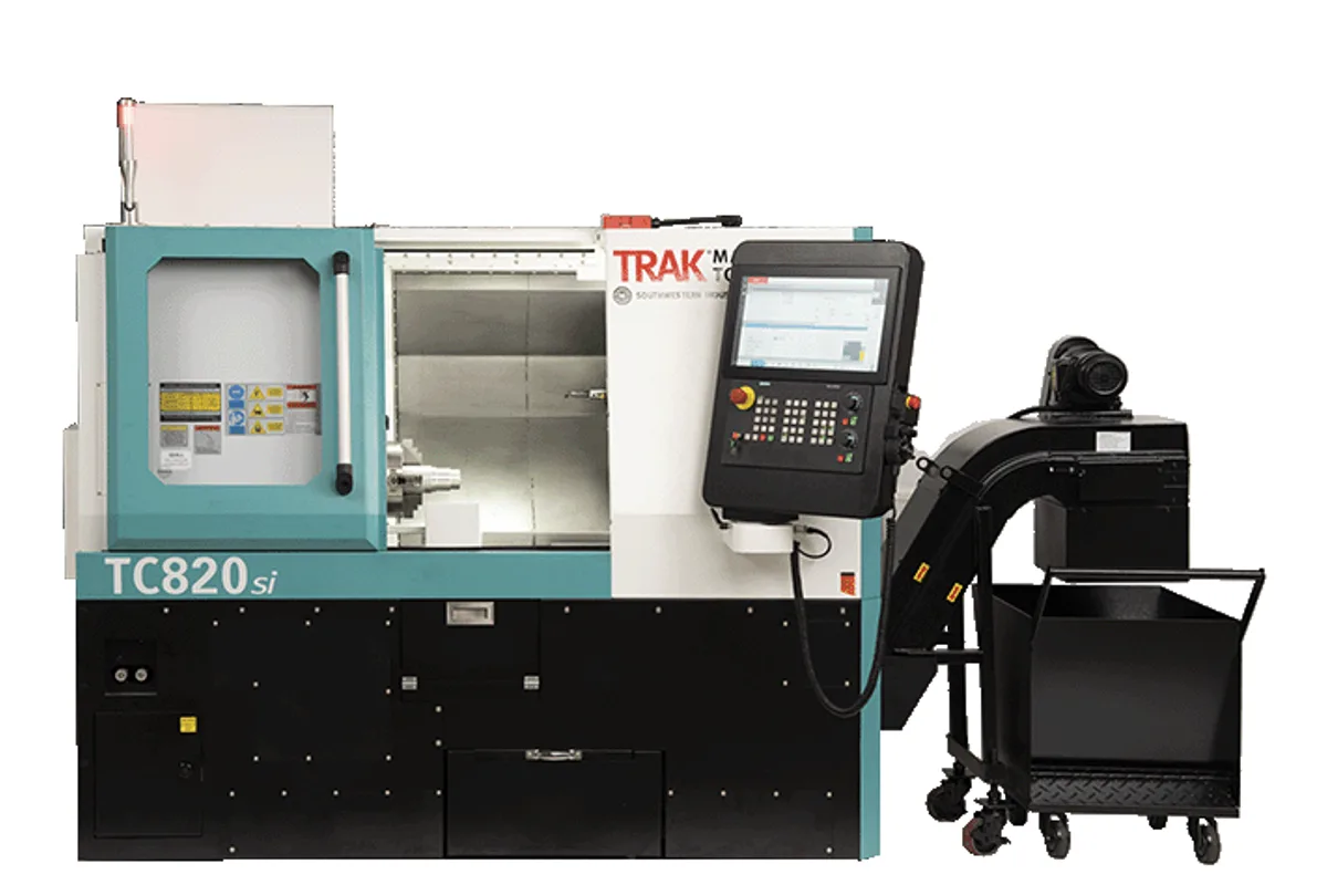 TRAK TC820si Turning Center front view