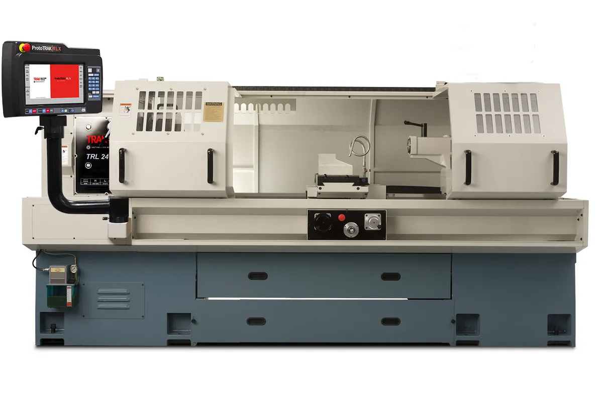 TRAK TRL 2470RX Toolroom Lathe front view