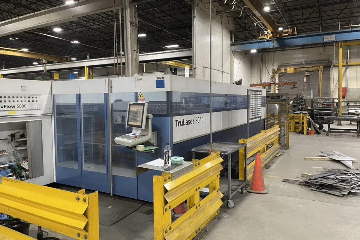 Trumpf TruLaser 3040 CNC Laser Cutting Machines