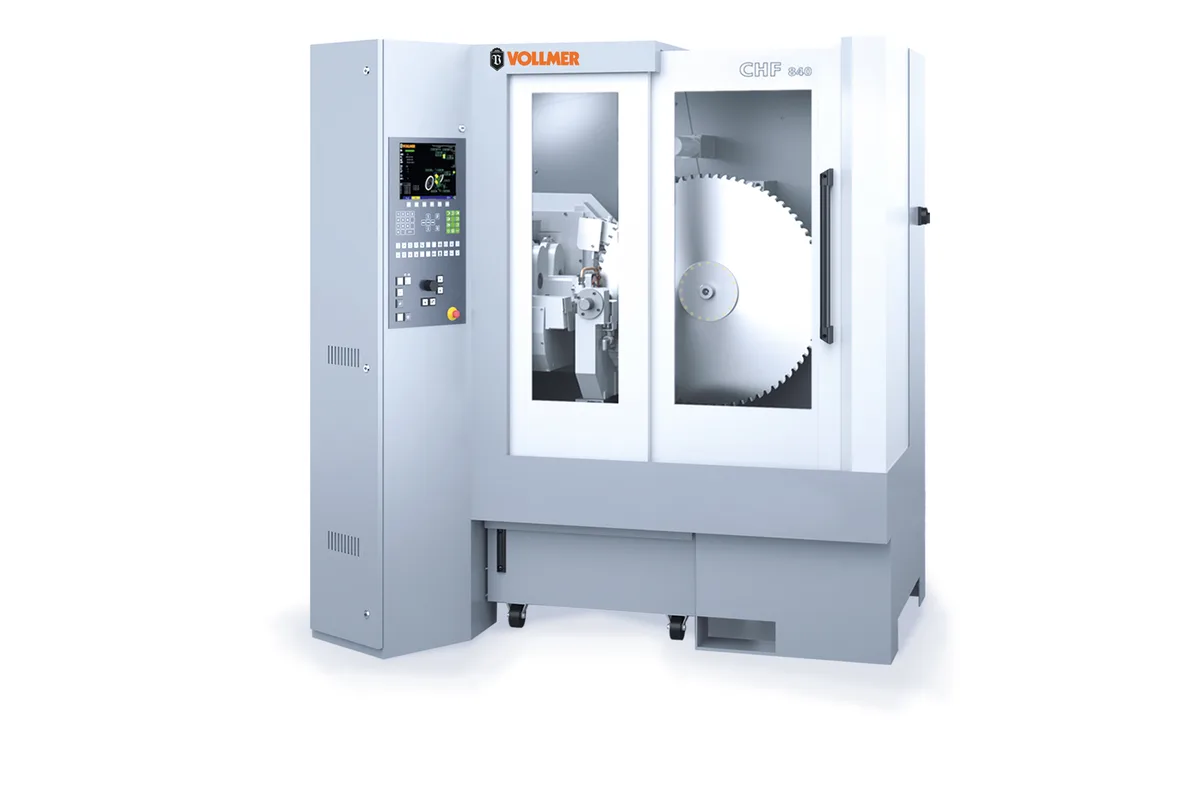 Vollmer CHF 840 side grinding machine (CHF 840 shown)