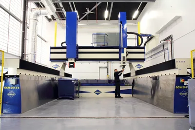 WardJet GCM CNC machine