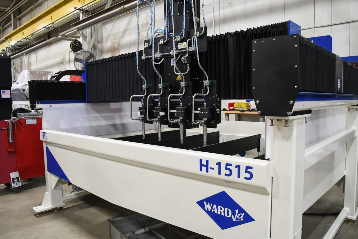 WardJet H-1515 water-only waterjet