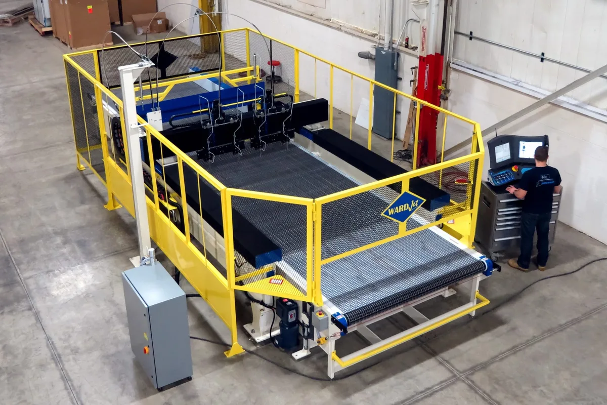 WardJet L-3018 water-only waterjet