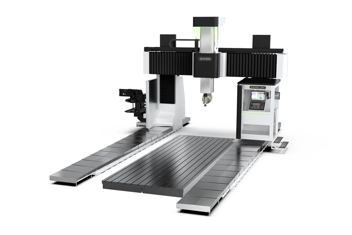 Zayer ALTEA W gantry milling machine with moving cross beam
