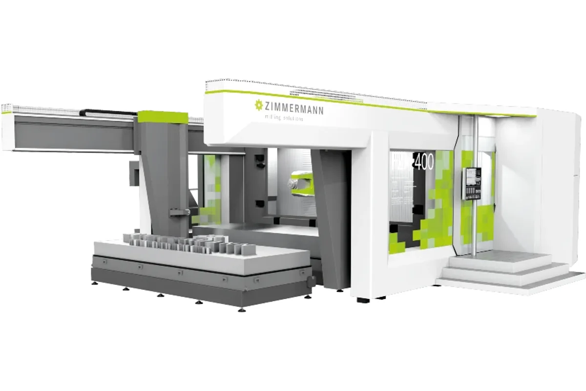 Zimmermann FZH horizontal machining center (FZH400 shown)