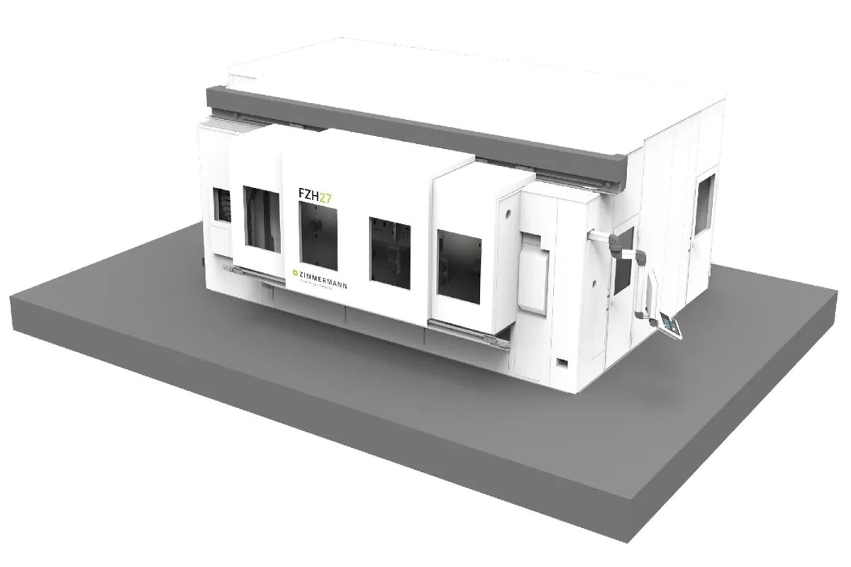 Zimmermann FZH27 horizontal machining center